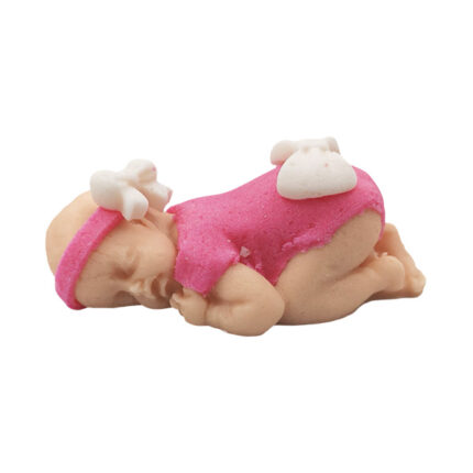 Decor tort - Bebelus in Costum Roz #1277 - buc.