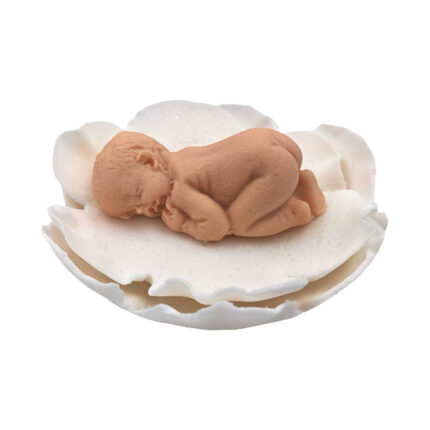 Decor tort - Bebelus îPe  FLOARE #1307 - 1buc.-9cm