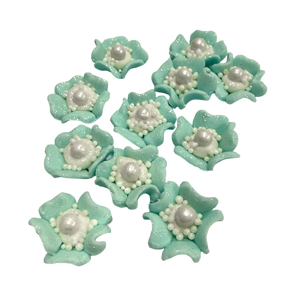 iryska-flori-de-sakura-30092026 Decor tort - Set Flori Sakura, bleu #1789 - buc. - imagine 1