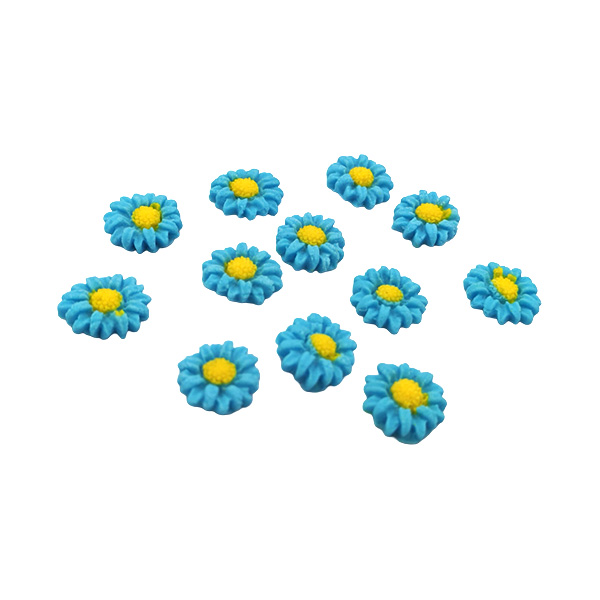 iryska-flori-musete-mici-bleu-30092026 Decor tort - Set Flori de musetel mici, bleu #1765 - imagine 1