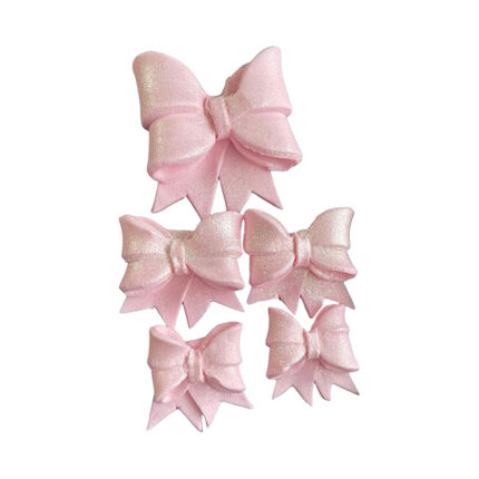 Decor tort - Set Fundite roz #1406 - 5buc.