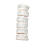 Decor tort in forma de macarons, alb cu crema bleu #1505 - 6buc. - imagine 2