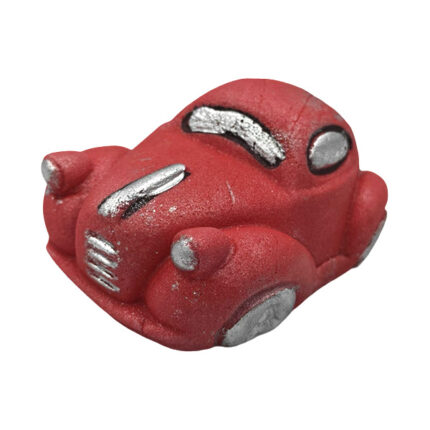Decor tort - Masinuta retro rosie #1598 - 1buc.