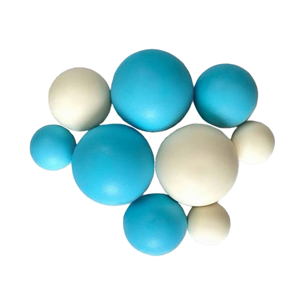 iryska-sfere-ciocolata-albe-albastre-v2 Set sfere comestibile - decoratiuni pentru deserturi - Albe / Bleu #1154 - 9buc. - imagine 1