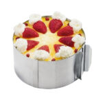 Inel reglabil pentru tort, Inox 16 - 30 cm, h 20cm - 1buc. - imagine 2
